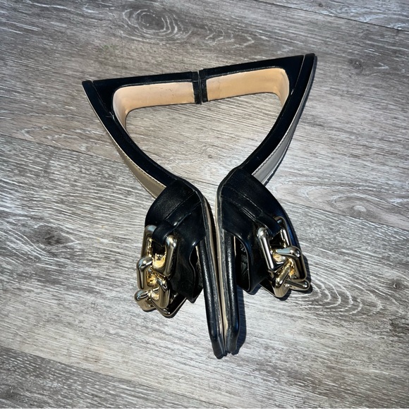 Fashion Nova Faux Leather Chain Heels - Picture 6 of 10